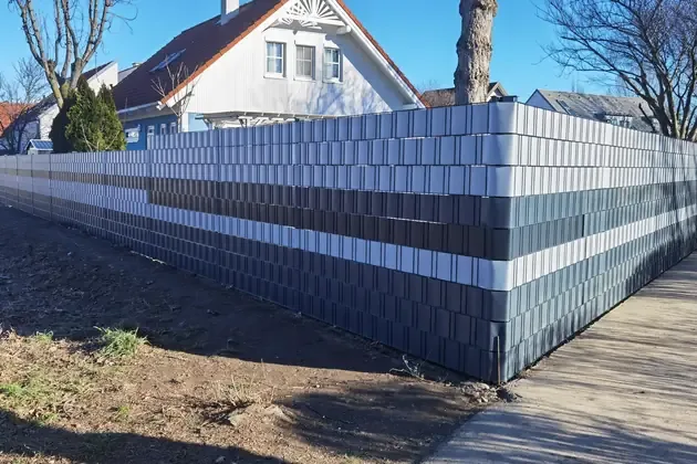 Posle uređenja dvorišta